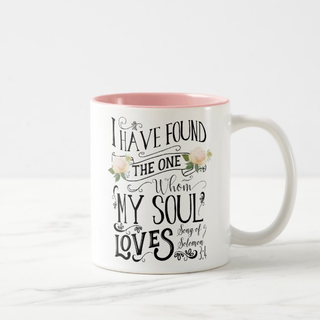J'ai trouvé celui qui mon âme aime la tasse (Droit)