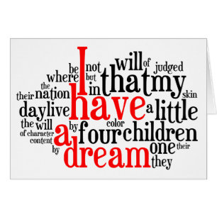 J'ai un rêve dans Tagxedo