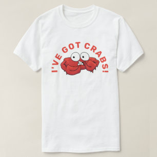 J'ai un T-shirt de crabes