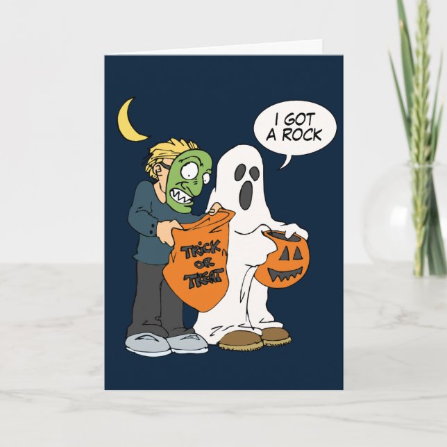 J'ai une carte Rock Halloween (Devant)