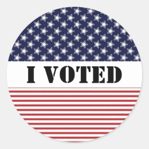 J'Ai Voté Un Sticker Électoral