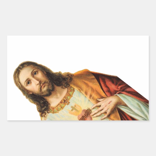 J'AI VU CE JÉSUS STICKER (Devant)