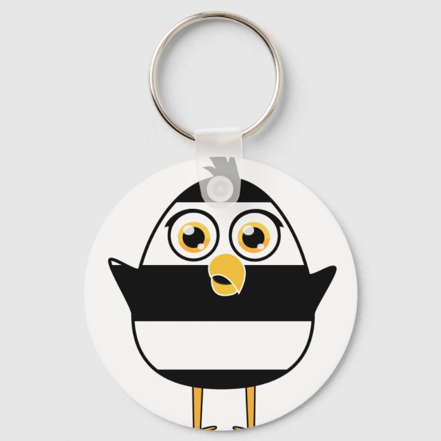Jail Bird Keychain (Front)