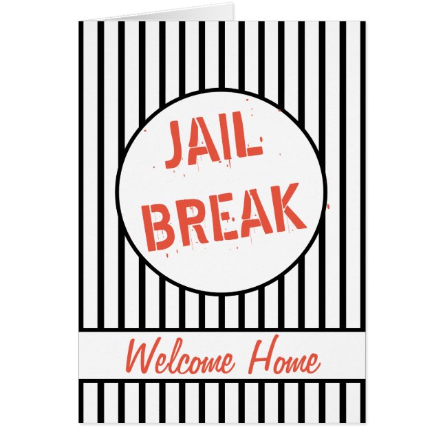 Jail Break Bienvenue Accueil (Devant)