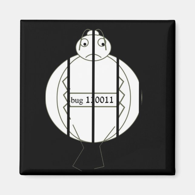 Jail bug magnet (Front)
