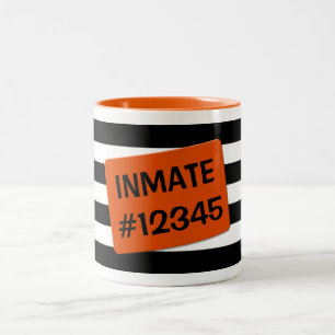 Jail Inmate Two-Tone Coffee Mug