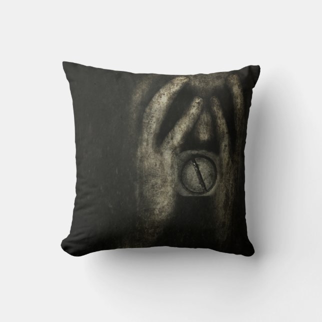 Jail within 2012 throw pillow (Front)