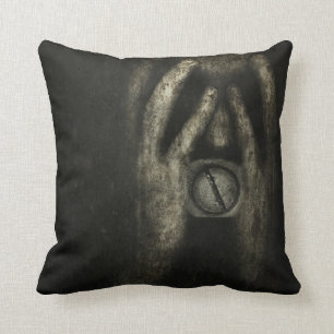 Jail within 2012 throw pillow