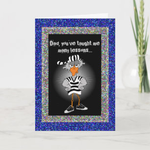 Jailbird: Father's Day Card