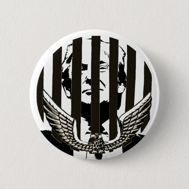 Jailbird Trump 2 Inch Round Button (Front)