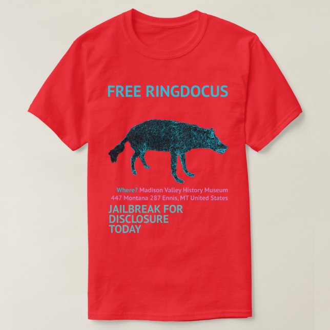 jailbreak ringdocus - alan s. tofighi T-Shirt (Design Front)