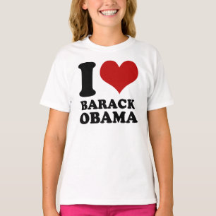J'aime Barack Obama T-shirt pour enfants
