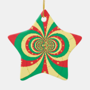 J'aime Cameroon Ceramic Ornament