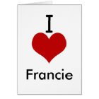 J'aime (coeur) Francie