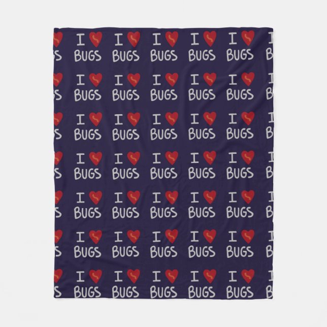 J'aime couverture de bugs (Devant)
