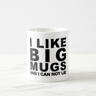 J'aime de grandes tasses