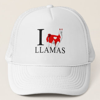 J'aime des casquettes de lamas