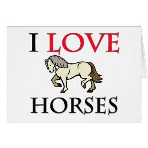 J'aime des chevaux