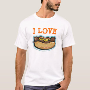 J'aime des hot dogs - T-shirt