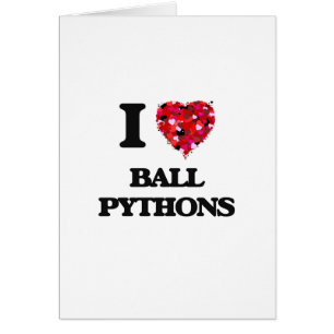J'aime des pythons de boule