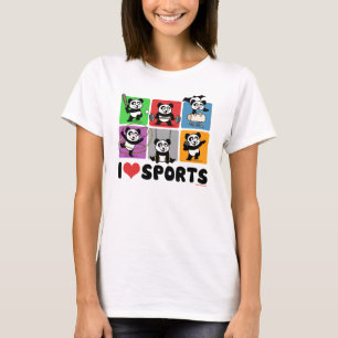 J'aime des sports (les T-shirts légers)