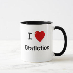 J'aime des statistiques ! - Tasse double face de