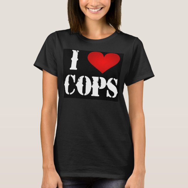 J'aime des T-shirts de cannettes de fil (Devant)