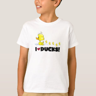 J'aime des T-shirts et des cadeaux de canards