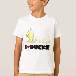 J'aime des T-shirts et des cadeaux de canards