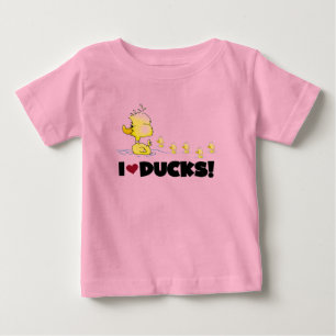 J'aime des T-shirts et des cadeaux de canards
