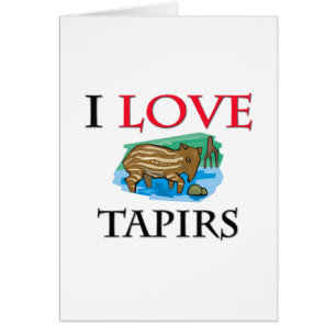 J'aime des tapirs