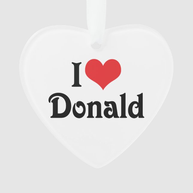 J'aime Donald (devant)