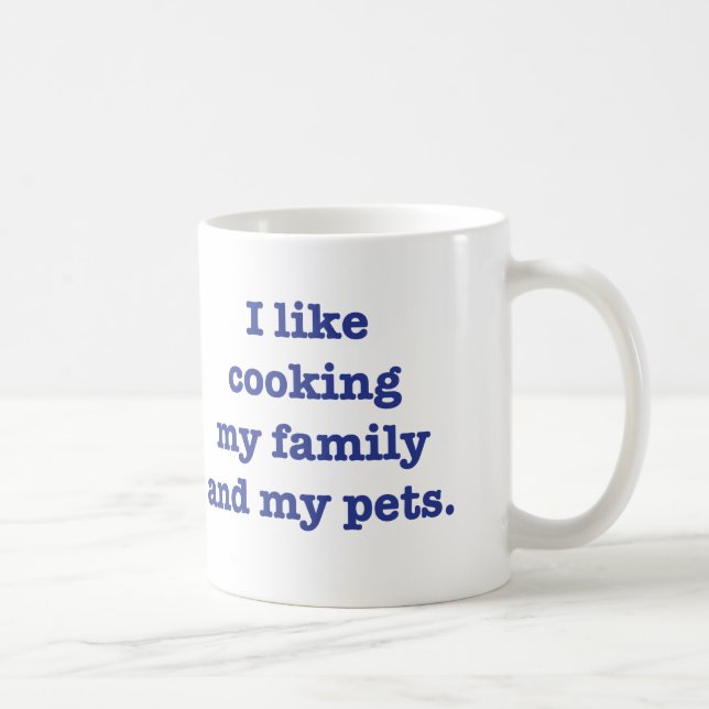J'aime faire cuire ma tasse de famille (Droite)
