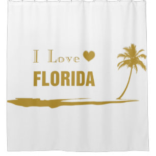 J'Aime Florida Gold Douche Rideau