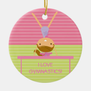 J'AIME GYMNASTICS Noël Ornement
