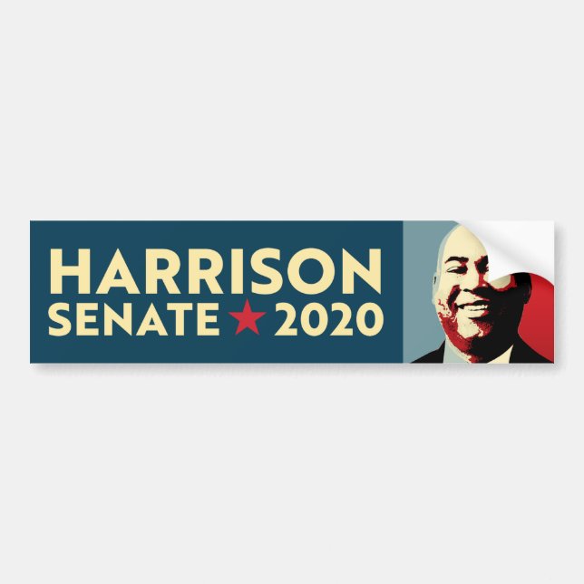 Jaime Harrison for Senate 2020 Bumper Sticker (Front)