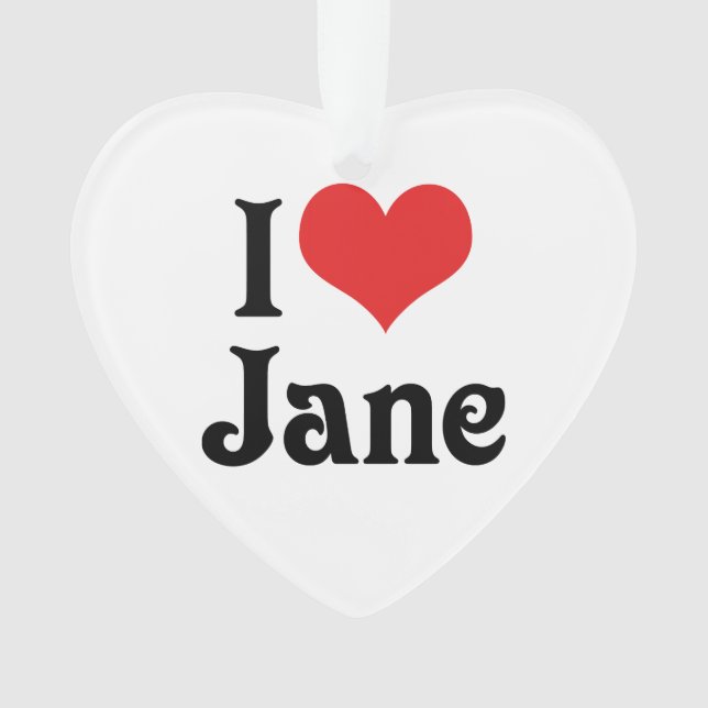 J'aime Jane (devant)
