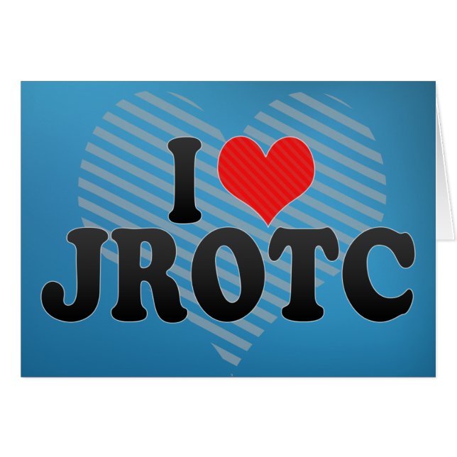 J'aime JROTC (Devant horizontal)