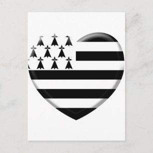 j'aime la Bretagne Postcard