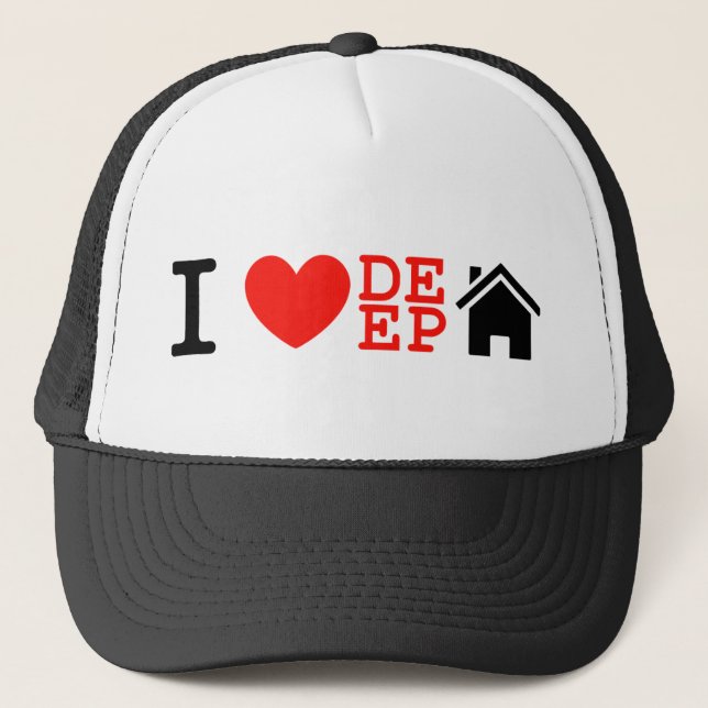 j'aime la casquette de baseball profonde du DJ de (Devant)
