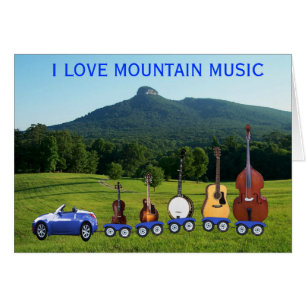 J'AIME LA MONTAGNE MUSIC-CARD