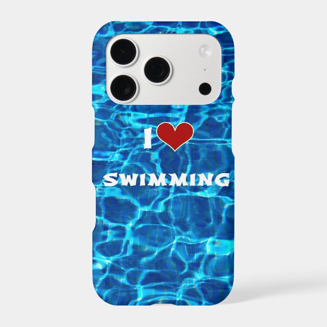 J'aime la natation (Verso)