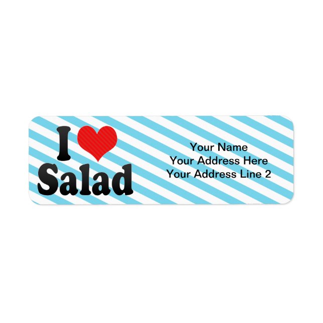 J'aime la salade (Devant)