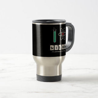 J'aime la Science - tasse de voyage
