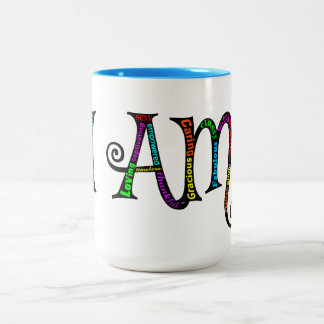 J'aime la tasse à deux tons