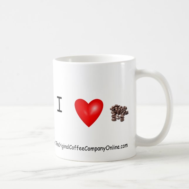 J'aime la tasse de café (Droite)