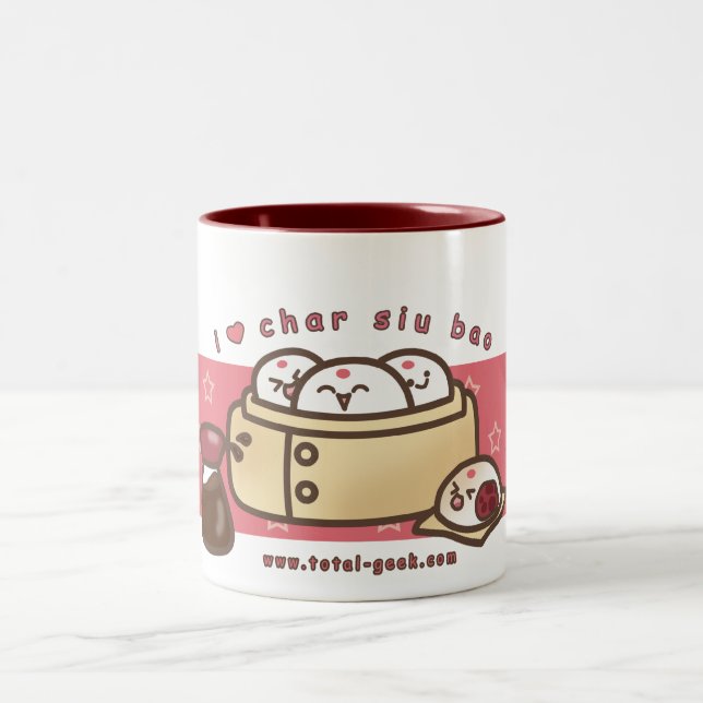 j'aime la tasse de café de bao de SIU de char (Centre)