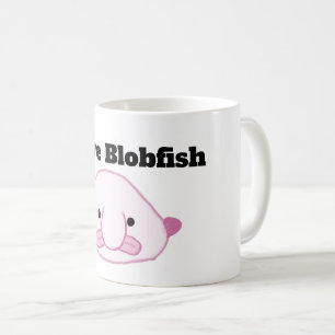 J'aime la tasse de café de Blobfish