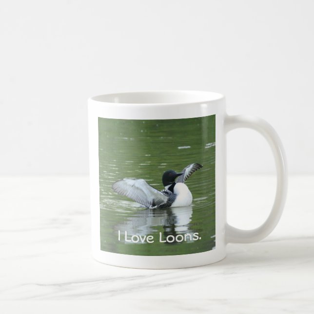 J'aime la tasse de café de dingues (Droite)