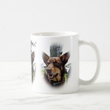 J'aime la tasse de café de Kelpies